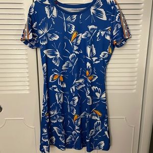 Adidas Blue & White Dress